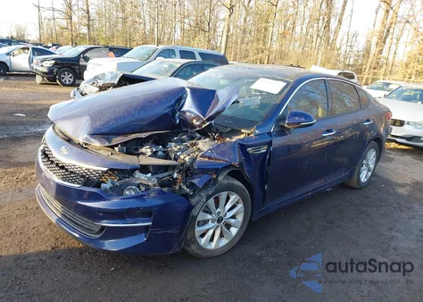 2018 Kia Optima Ex из США, поврежденный, VIN 5XXGU4L38JG191294